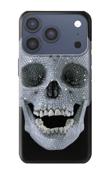 S1286 Diamond Skull Case For iPhone 17 Pro, 18 Pro