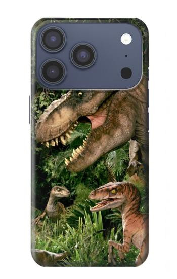 S1452 Trex Raptor Dinosaur Case For iPhone 17 Pro, 18 Pro