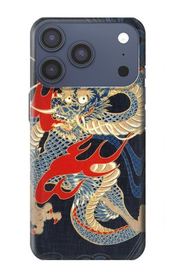 S2073 Japan Dragon Art Case For iPhone 17 Pro