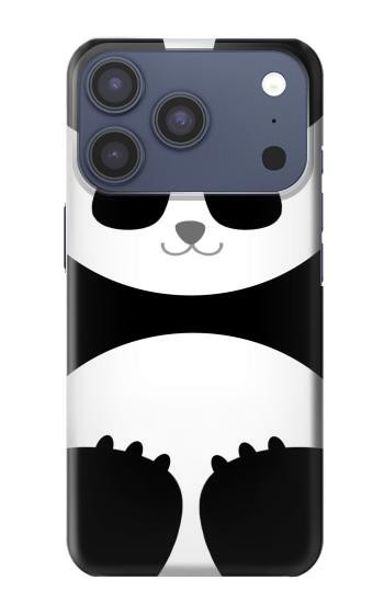 S2085 Panda Minimalist Case For iPhone 17 Pro, 18 Pro