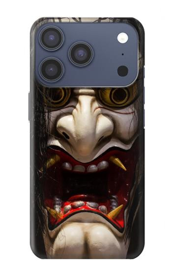 S2112 Hannya Demon Mask Case For iPhone 17 Pro, 18 Pro