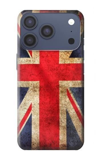 S2303 British UK Vintage Flag Case For iPhone 17 Pro, 18 Pro