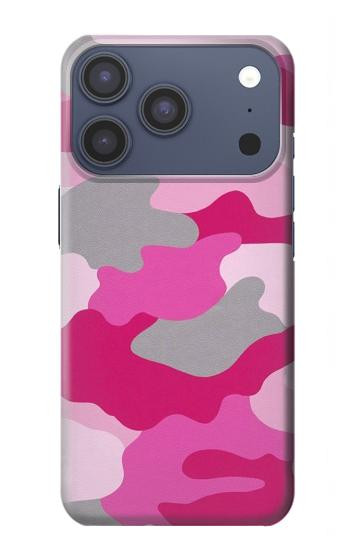 S2525 Pink Camo Camouflage Case For iPhone 17 Pro, 18 Pro