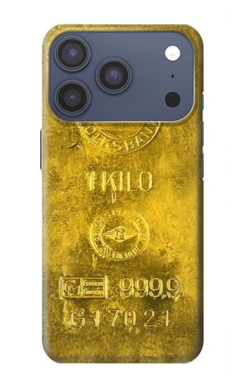 S2618 One Kilo Gold Bar Case For iPhone 17 Pro, 18 Pro