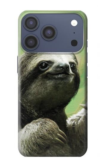 S2708 Smiling Sloth Case For iPhone 17 Pro