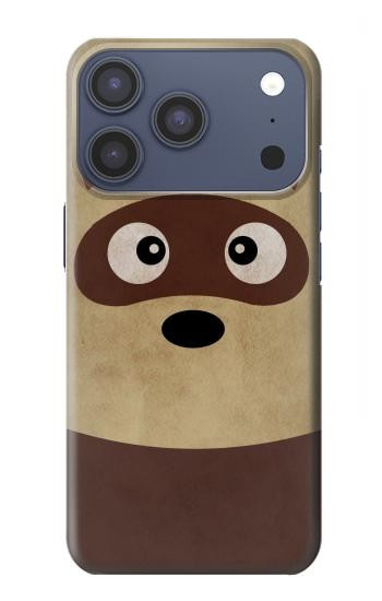 S2825 Cute Cartoon Raccoon Case For iPhone 17 Pro