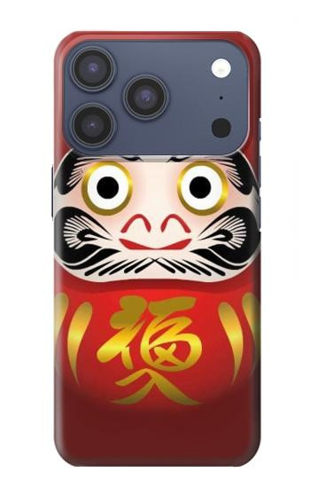 S2839 Japan Daruma Doll Case For iPhone 17 Pro, 18 Pro