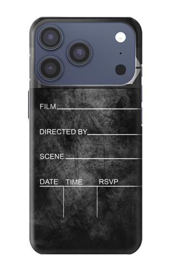 S2919 Vintage Director Clapboard Case For iPhone 17 Pro