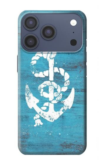 S3053 Marine Anchor Blue Case For iPhone 17 Pro, 18 Pro