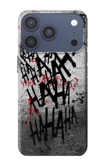 S3073 Joker Hahaha Blood Splash Case For iPhone 17 Pro