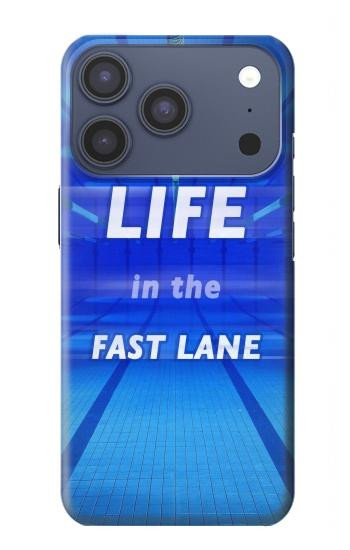 S3136 Life in the Fast Lane Swimming Pool Case For iPhone 17 Pro