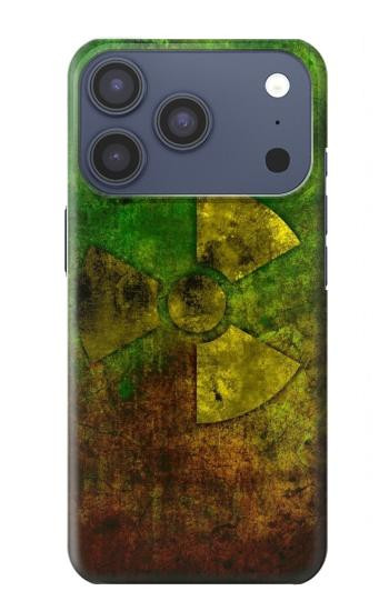 S3202 Radioactive Nuclear Hazard Symbol Case For iPhone 17 Pro, 18 Pro