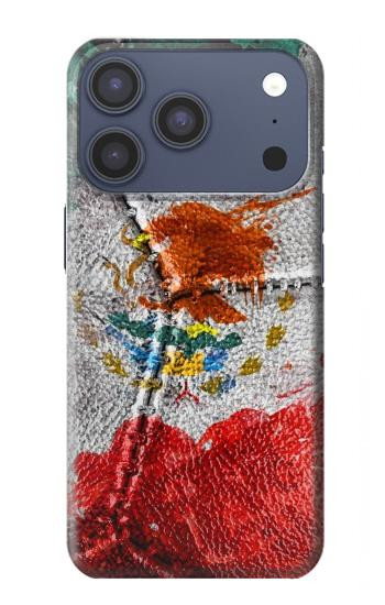 S3314 Mexico Flag Vinatage Football Graphic Case For iPhone 17 Pro, 18 Pro