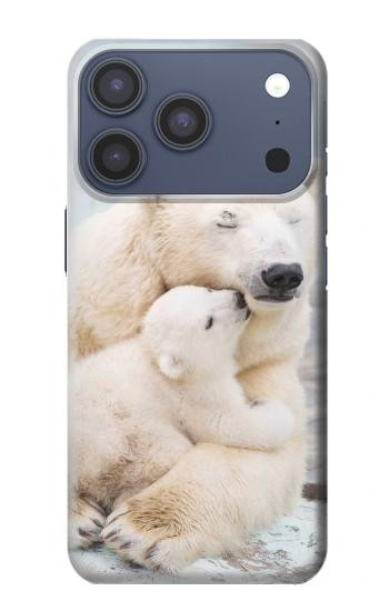 S3373 Polar Bear Hug Family Case For iPhone 17 Pro, 18 Pro