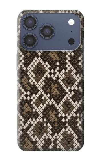 S3389 Seamless Snake Skin Pattern Graphic Case For iPhone 17 Pro, 18 Pro