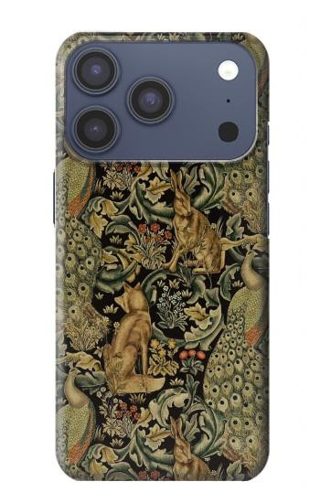 S3661 William Morris Forest Velvet Case For iPhone 17 Pro, 18 Pro