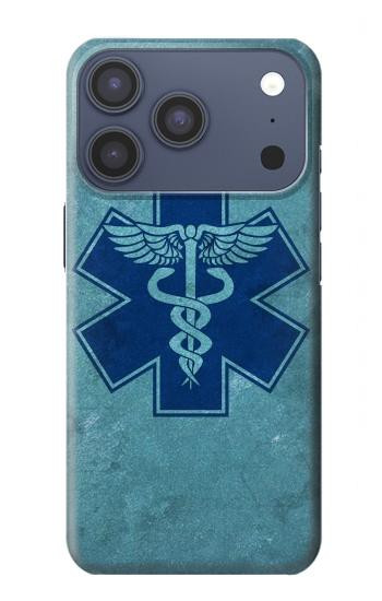 S3824 Caduceus Medical Symbol Case For iPhone 17 Pro, 18 Pro