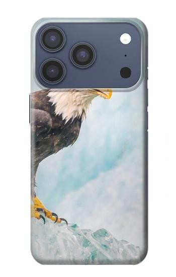 S3843 Bald Eagle On Ice Case For iPhone 17 Pro, 18 Pro