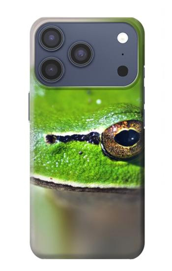 S3845 Green frog Case For iPhone 17 Pro, 18 Pro