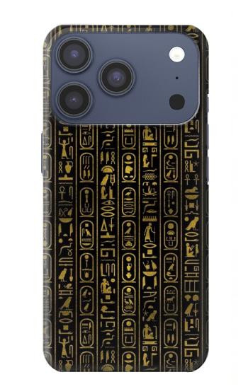 S3869 Ancient Egyptian Hieroglyphic Case For iPhone 17 Pro, 18 Pro