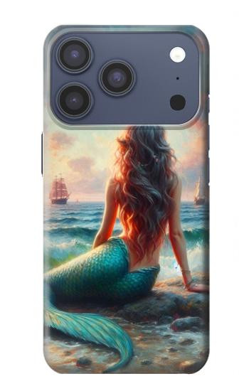 S4006 Oil Painting Mermaid Case For iPhone 17 Pro, 18 Pro