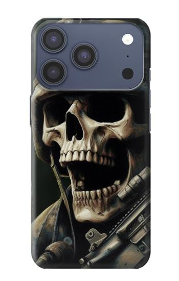 S4017 Skull Soldier Case For iPhone 17 Pro, 18 Pro