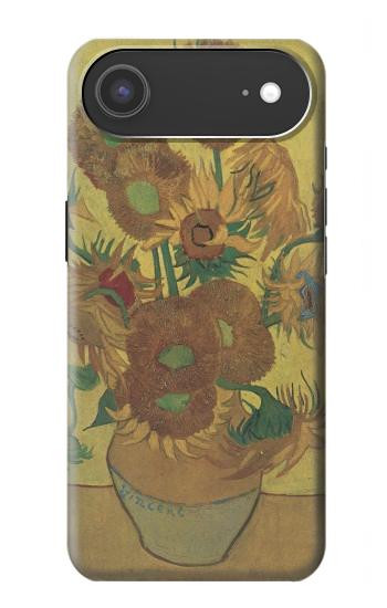S0214 Van Gogh Vase Fifteen Sunflowers Case For iPhone Air