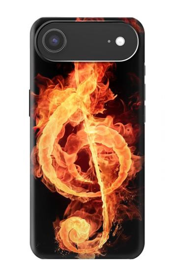 S0493 Music Note Burn Case For iPhone Air