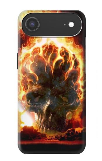 S0863 Hell Fire Skull Case For iPhone Air
