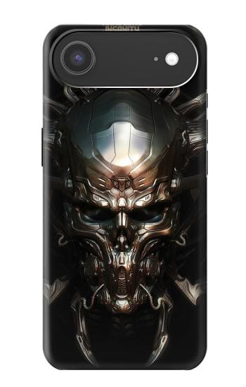 S1027 Hardcore Metal Skull Case For iPhone Air