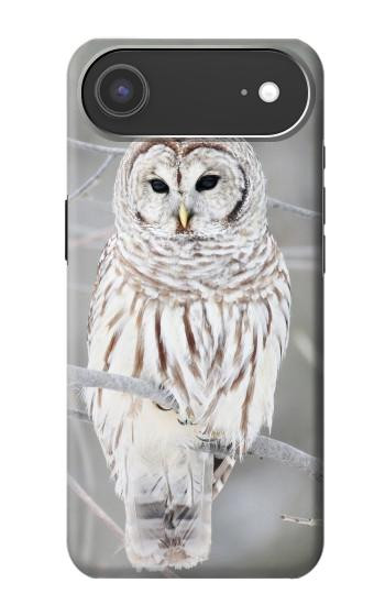 S1566 Snowy Owl White Owl Case For iPhone Air