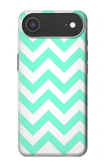 S1723 Mint Chevron Zigzag Case For iPhone Air