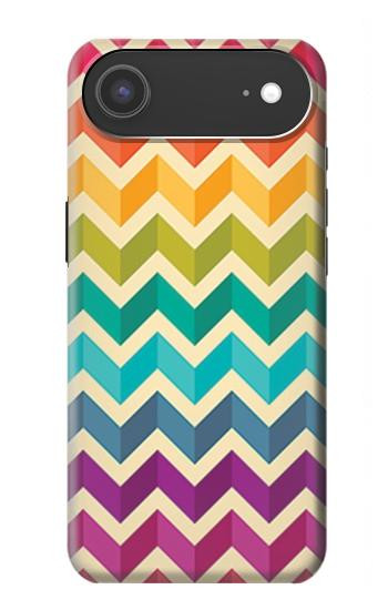 S2362 Rainbow Colorful Shavron Zig Zag Pattern Case For iPhone Air
