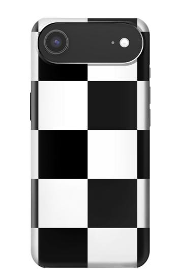 S2492 Black and White Check Case For iPhone Air