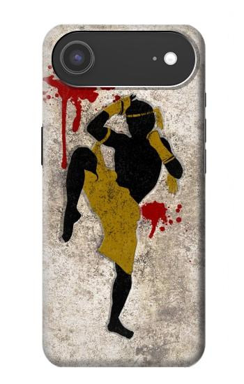 S2635 Muay Thai Kickboxing Fight Blood Case For iPhone Air