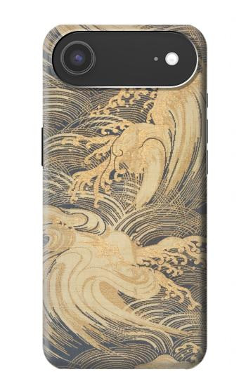 S2680 Japan Art Obi With Stylized Waves Case For iPhone Air