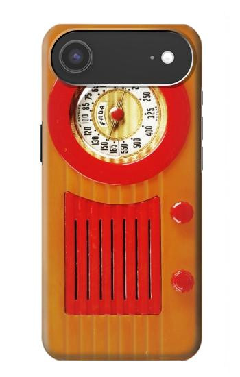 S2780 Vintage Orange Bakelite Radio Case For iPhone Air