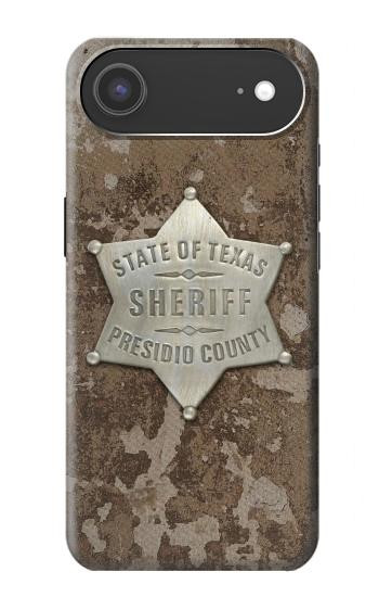 S2868 Texas Presidio County Sheriff Badge Case For iPhone Air