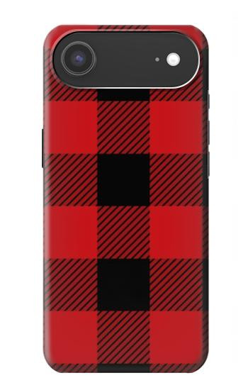 S2931 Red Buffalo Check Pattern Case For iPhone Air