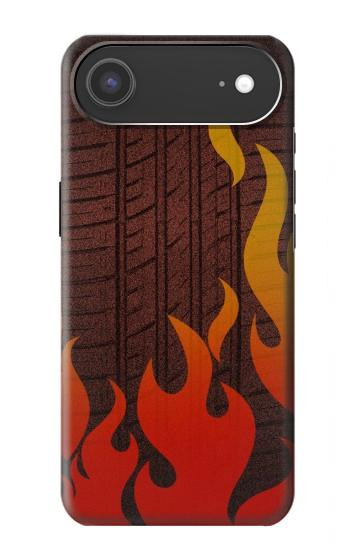 S2988 Rally Car Tire Fire Case For iPhone Air