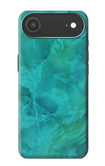 S3147 Aqua Marble Stone Case For iPhone Air