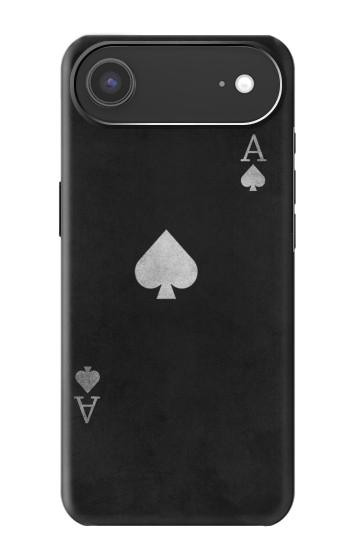S3152 Black Ace of Spade Case For iPhone Air