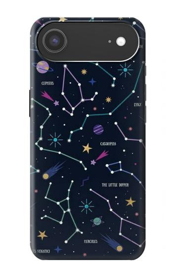 S3220 Star Map Zodiac Constellations Case For iPhone Air
