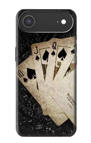 S3231 Vintage Royal Straight Flush Cards Case For iPhone Air