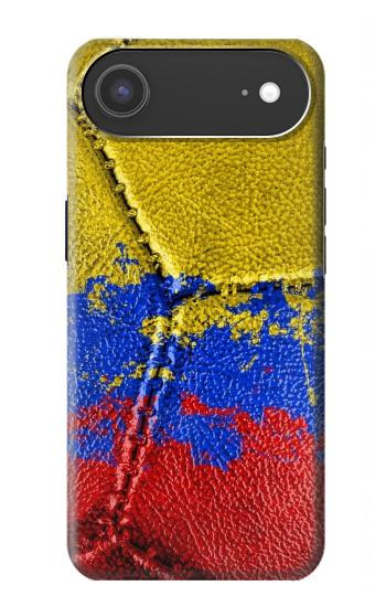 S3306 Colombia Flag Vintage Football Graphic Case For iPhone Air