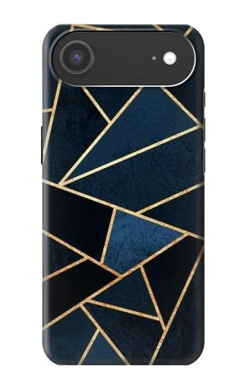 S3479 Navy Blue Graphic Art Case For iPhone Air