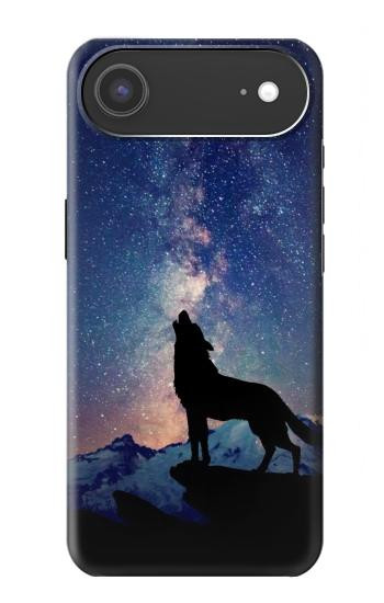 S3555 Wolf Howling Million Star Case For iPhone Air