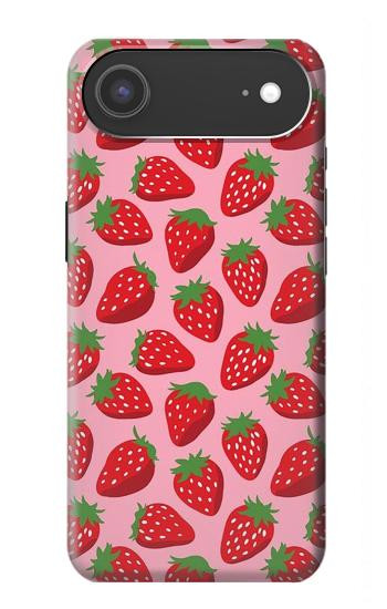 S3719 Strawberry Pattern Case For iPhone Air