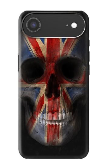 S3848 United Kingdom Flag Skull Case For iPhone Air