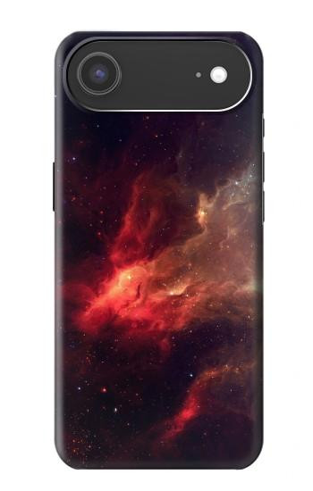 S3897 Red Nebula Space Case For iPhone Air